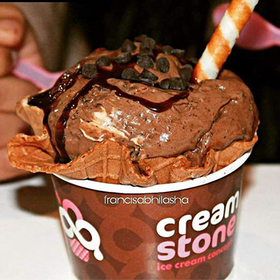 "Chocoholics Ice Cream (Cream Stone) - Click here to View more details about this Product